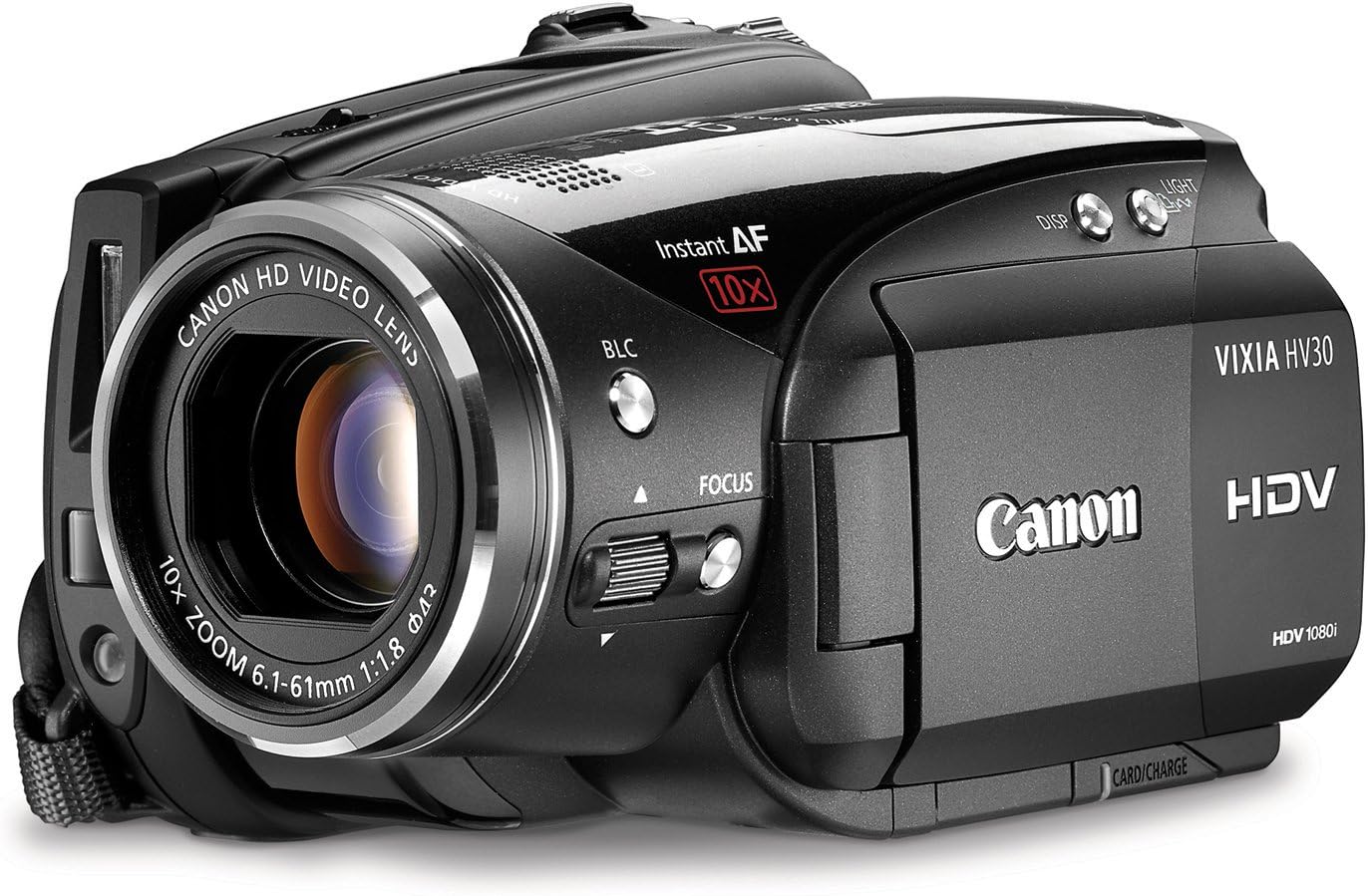 Canon VIXIA HV30 HDV High Definition Camcorder – Wall Street Photo
