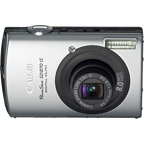 Canon Powershot SD870 IS Digital Camera - Open box