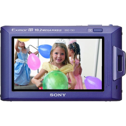 Sony DSC-TX1 Cybershot Digital Camera - Blue