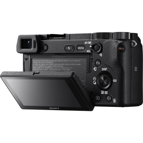 Sony Alpha a6300 Mirrorless Digital Camera with 16-50mm Lens Black - Open Box