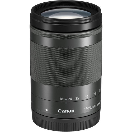 Canon EF-M 18-150mm f/3.5-6.3 IS STM Lens Black