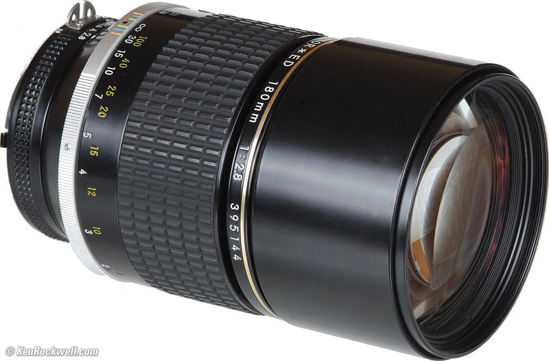 Nikon AF 180mm f/2.8 ED-IF NIKKOR Lens - Used Excelent