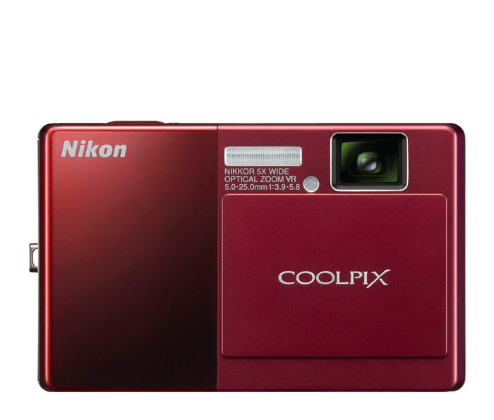 Nikon Coolpix S70 Digital Camera Red - Used