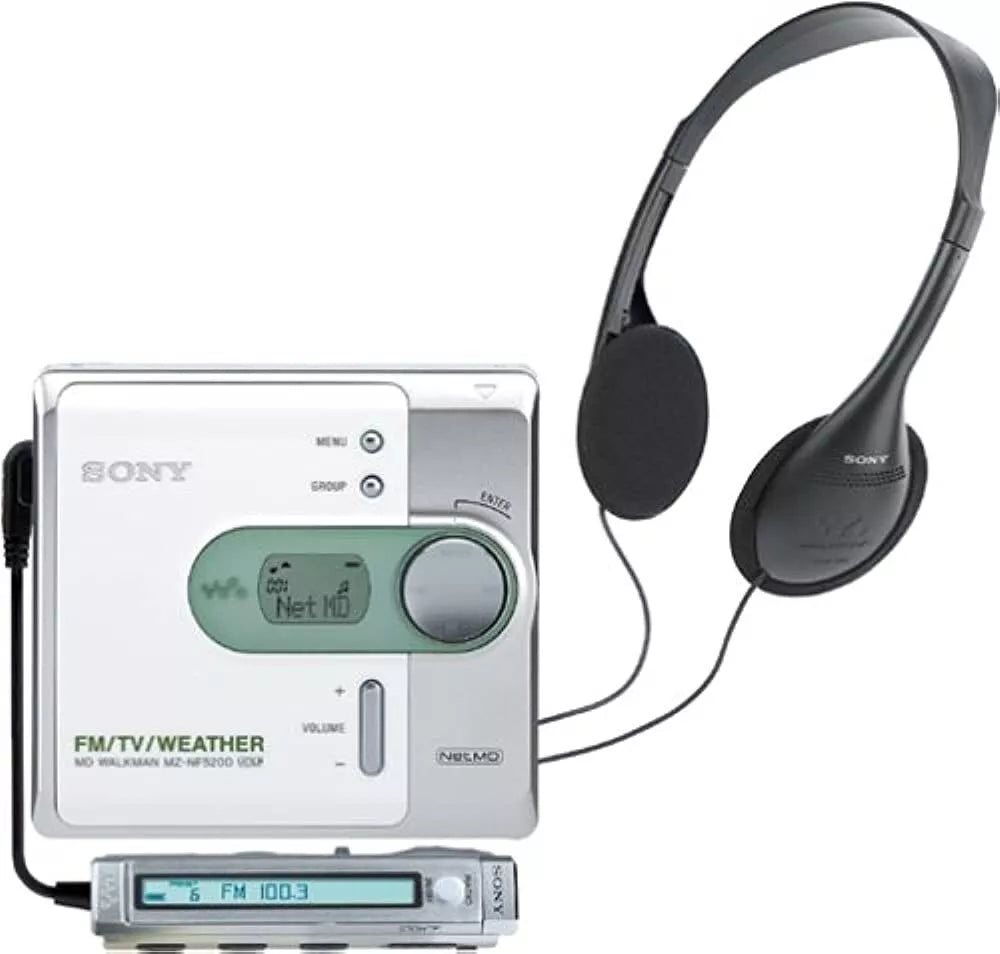 Sony MZ-NF520D Net MD Minidisc Player with Remote
