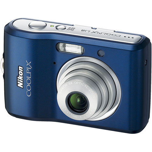 Nikon Coolpix L18 Digital Camera (Navy) for parts or Repair