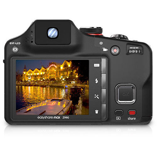 Kodak EasyShare Max Z990 12MP Digital Camera - Black