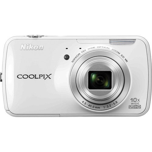 Nikon COOLPIX S800c Digital Camera - White