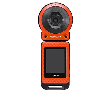 Casio Exilim EX-FR10 Modular Action Camera - Orange