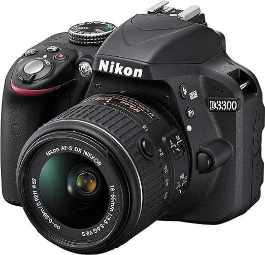 Nikon D3300 DSLR Camera with 18-55mm Lens - Black