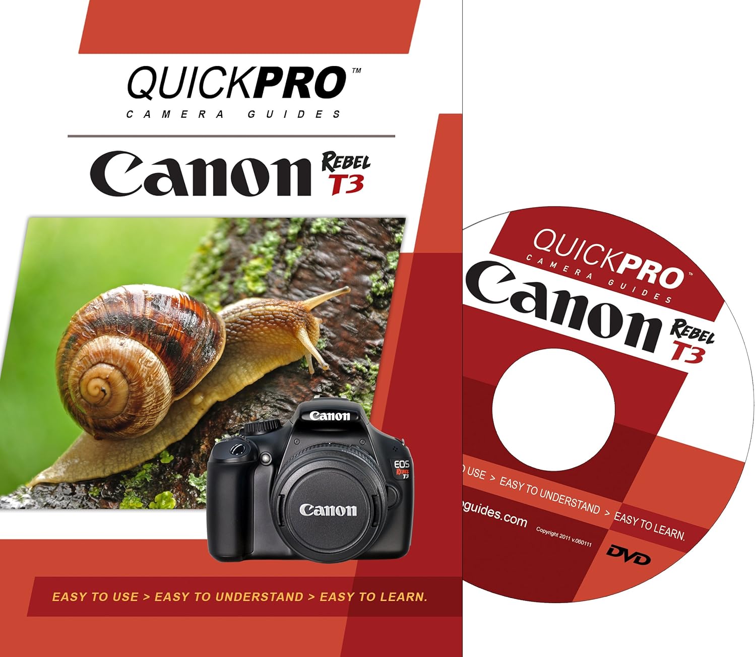 QuickProCanon Rebel T3 Interactive DVD Tutorial