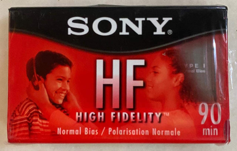 Sony C-90HFL 90 Minute Cassette Tape 5-Pack