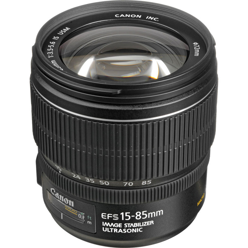 Canon EF-S 15-85mm f/3.5-5.6 IS USM Lens - Pre Owned