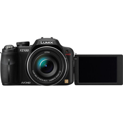 Panasonic Lumix DMC-FZ100 Digital Camera - Black