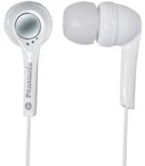 Panasonic RP-HJE50 Stereo Headphones Earbud - White