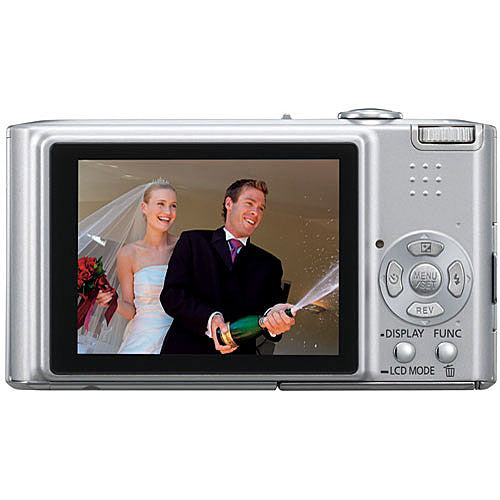 Panasonic LUMIX DMC-FX33 Digital Camera - Silver – Wall