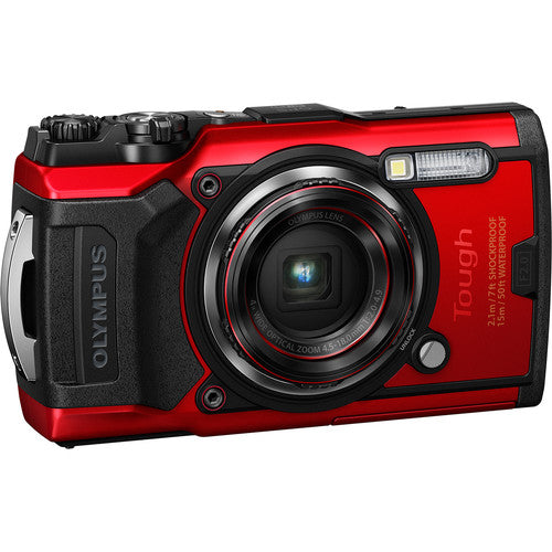 Olympus Tough TG-6 Digital Camera (Red)