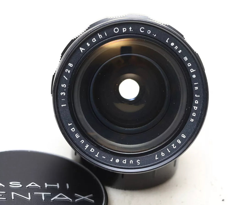 Asahi Pentax Super-Takumar 28mm f/3.5 Manual Focus Wide Angle Lens -Used