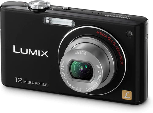 Panasonic Lumix DMC-FX48 Digital Camera - Black