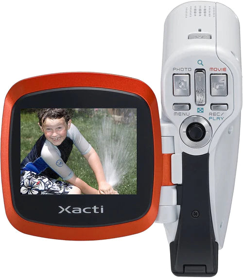 Sanyo Xacti VPC-CA6 Digital Weatherproof Camcorder - Orange