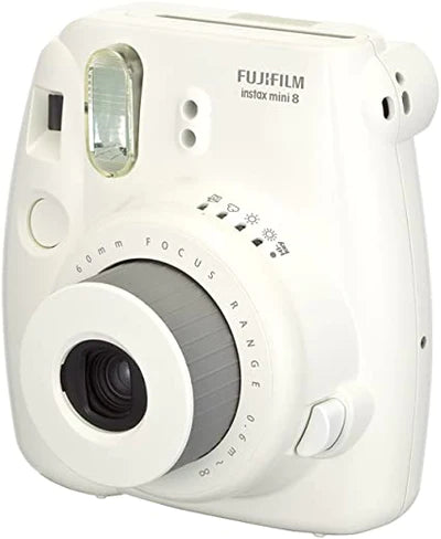 Fujifilm Instax Mini 8 Instant Film Camera - White