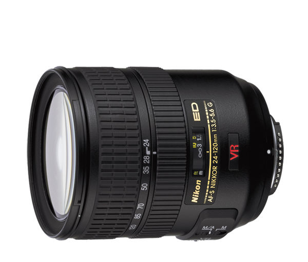 Nikon AF-S NIKKOR 24-120mm f/3.5-5.6G ED-IF VR Lens