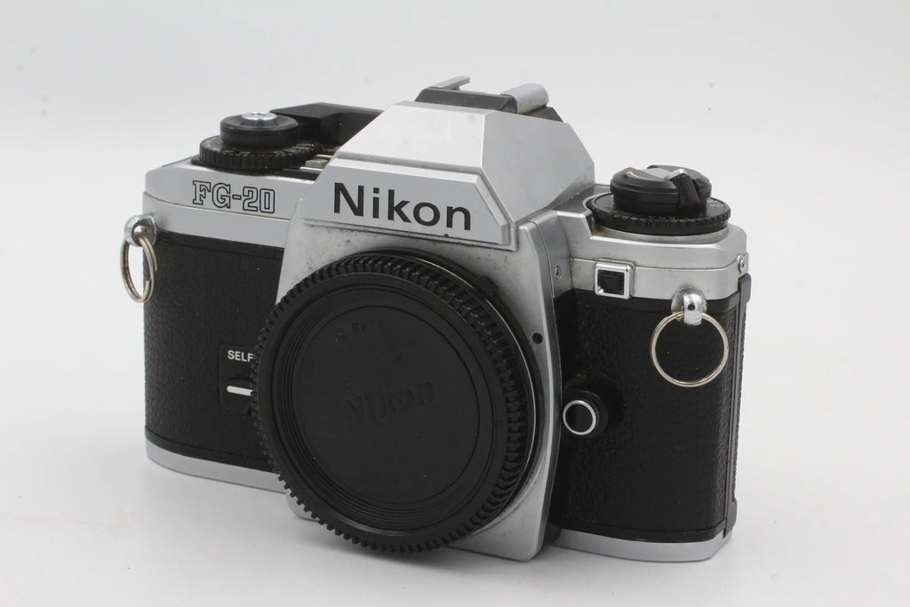 Nikon FG-20 35mm SLR Film Camera Body - Used Excelent