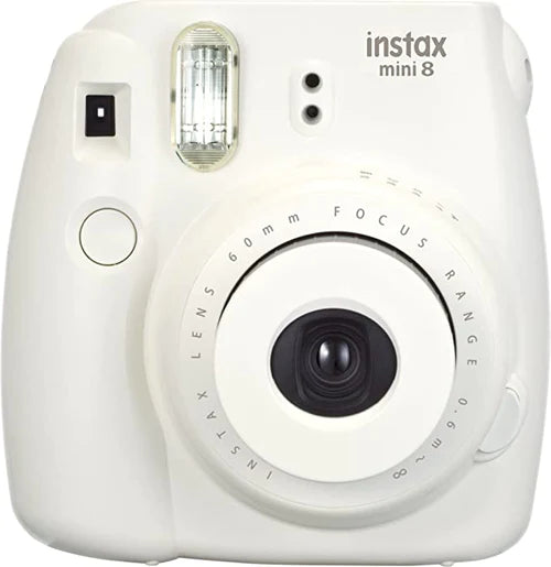 Fujifilm Instax Mini 8 Instant Film Camera - White