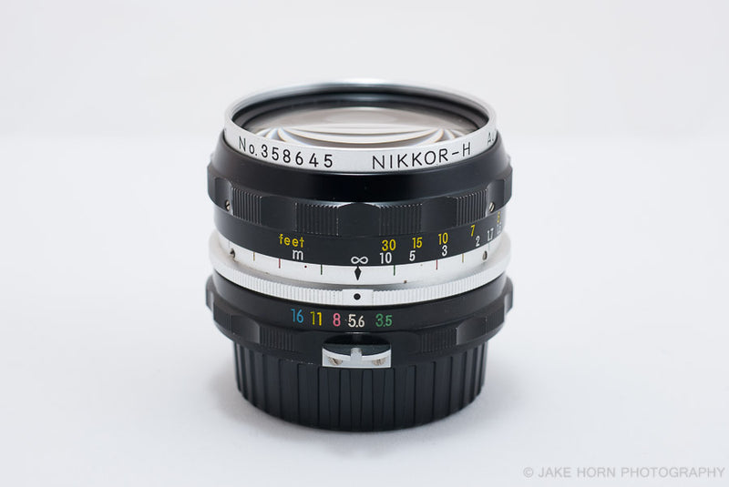 Nikon 28mm f/3.5 NIKKOR-H Lens - Used