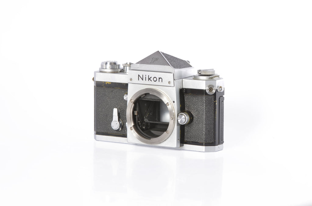 Nikon F 35mm Standard Prism Camera Body Chrome - Used