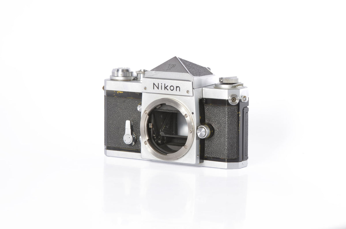 Nikon F 35mm Standard Prism Camera Body Chrome - Used