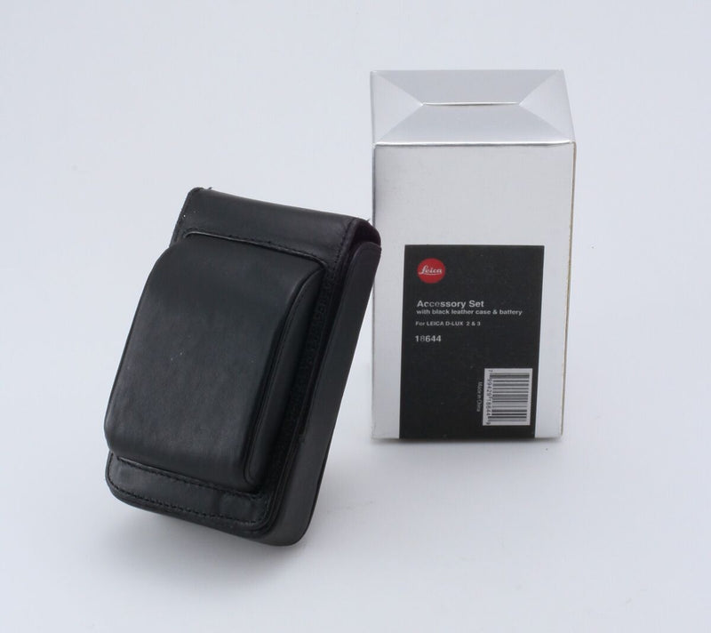 Leica Leather Case for D-Lux 2, D-Lux 3, D-Lux 4, C-Lux 1 & More (Black)